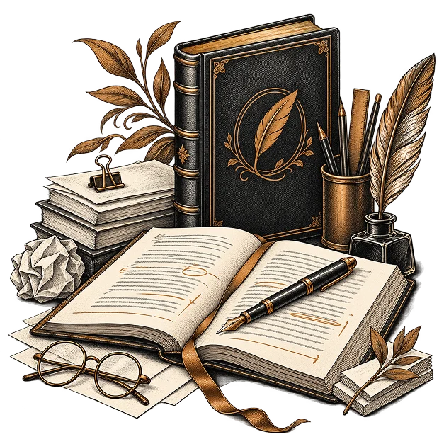Illustration representing pre-publishing
