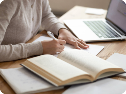 Files and materials delivered on completion of book writing